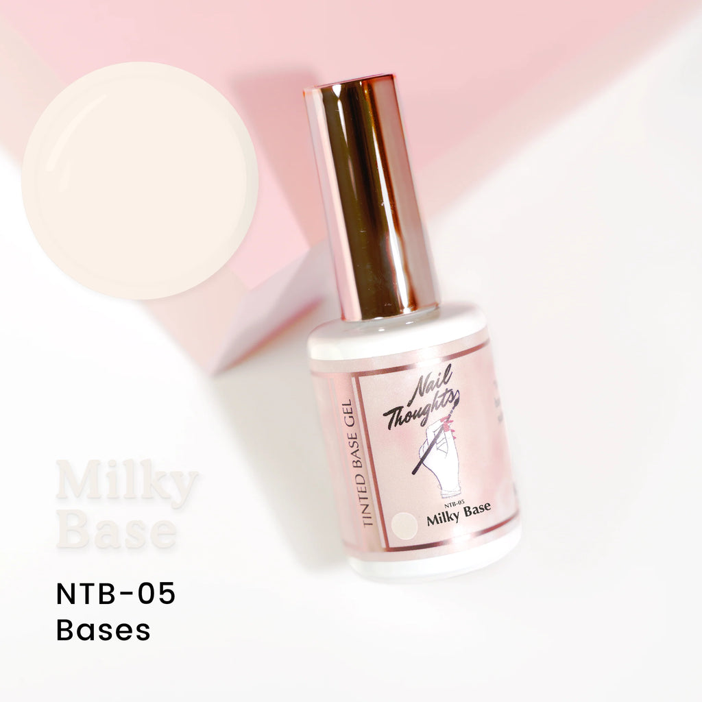 Nail Thoughts Tinted Builder Gel - Milky Base – Erica's ATA