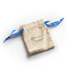 Canvas bag to collect used nail bits for Erica's recycling program